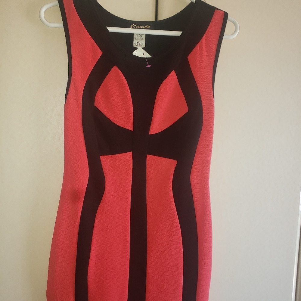 Sexy red dress